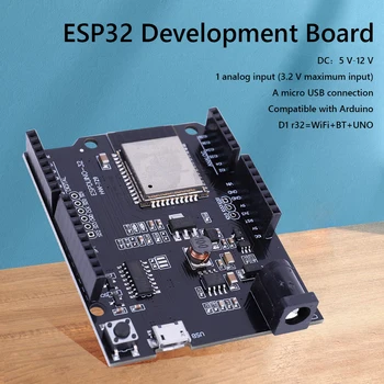 ESP32 Vývoj Doska DC 5V-12V WiFi Bluetooth-kompatibilné CH340 Vývoj Doska Kompatibilný s pre Arduino