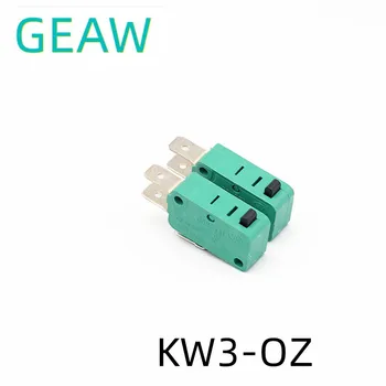 50pcs Micro Switch KW3-OZ Obmedzenia Prepínač KW3-OZ 3pins 16A 125/250VAC SPDT, Č NC Akcie Typu Micro koncovými Spínačmi