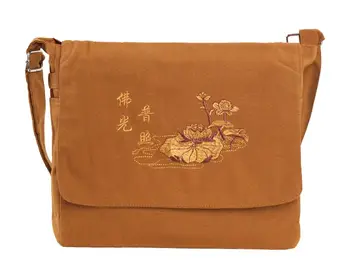 plátno Budhistické výšivky tašky shaolin monks kung fu Buddha monk package modlitba taška zen arhata položiť meditácie taška