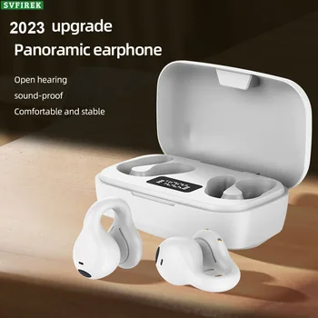 Nový Klip-on Slúchadlá Kostné Vedenie Slúchadlá TWS Bluetooth Slúchadlá Športové Slúchadlá Bezdrôtové Earbods Dlhá výdrž Batérie