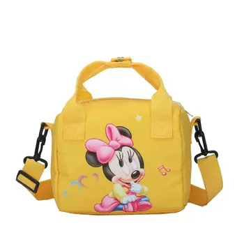 Disney Mickey Mouse messenger taška Módu Cross Body Taška Minnie Nylon Chlapec Dievča Taška cez Rameno Roztomilý Nákupné tašky Kabelky