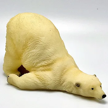 3D lenivý medveď silikónové formy diy, takže mydlo čokoládové cukrovinky model kuchyňa cake decoration pečenie nástroje