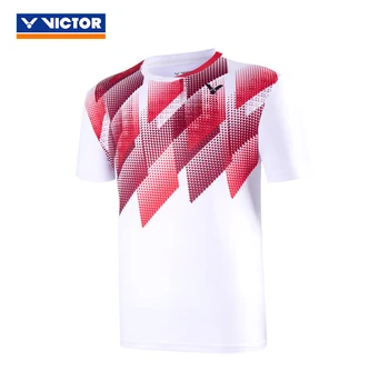 Victor t-shirt šport Jersey oblečenie športové bedminton krátkym rukávom pre mužov, ženy, topy pre zápas 30000TD t-shirts