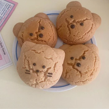 Sušienky Sviečka, Silikónové Formy Medveďa Mačiatko Simulácia Chlieb Dezert Krém Vonné Sviečky Hobby Ručné Náradie