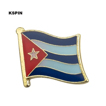 Kuba vlajka pin klopě pin odznak Brošňa Ikony 1PC-KS-0070