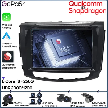 Autorádio Qualcomm Snapdragon Pre Veľký Múr GWM ŽREBEC Greatwall Wingle 6 Navigácie GPS Android Auto, Wifi, Bluetooth Č 2din DVD