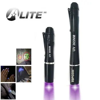 TMWT Pero-svetlo UV 365nm & white light Pen Baterka, UV žiareniu, Pochodeň svetla pero Lampa.lepidlo vytvrdzovania Ultrafialové Laserové ukazovátko