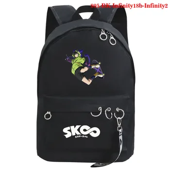 Vysoká kvalita SK8 Infinity Batoh Chlapci Dievčatá Školské Tašky Študentov knihy taška Pánske Dámske Laptop taška Mochila Teens späť pack