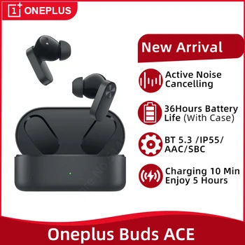 Oneplus Puky ACE TWS Slúchadlá Bluetooth 5.3 Aktívnym Potlačením Hluku Wirel Slúchadlá 36 Hodín Životnosti Batérie Pre 11