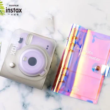 Fujifilm Instax Mini 11 Kamery Príslušenstvo Bundle Kit Ramenný Popruh Taška Prípade Photo Album (brašna+Album)