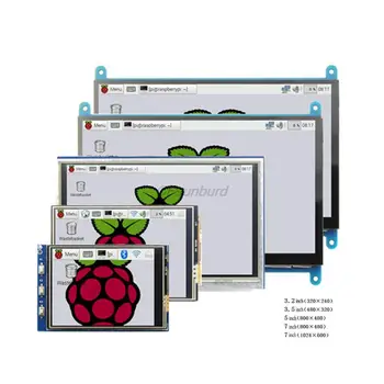 Raspberry pi 3.2/3.5/5/7 palcový dotykový displej LCD module Support Raspberry Pi 2/3 B+
