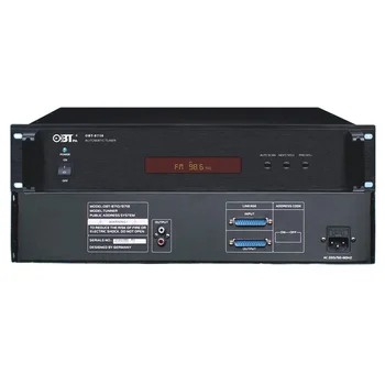 Profesionálne OBT-8710 OEM ODM PA Systém Programovateľné AM / FM Tuner v rozhlasu Zdroj Zvuku