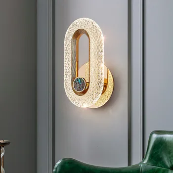 Nordic Luxusné Nástenné svietidlá Moderné LED Nástenné Svietidlo Pre Domáce Bar Hotel Posteli Kúpeľňa Obývacia Izba akryl led nástenné svietidlo