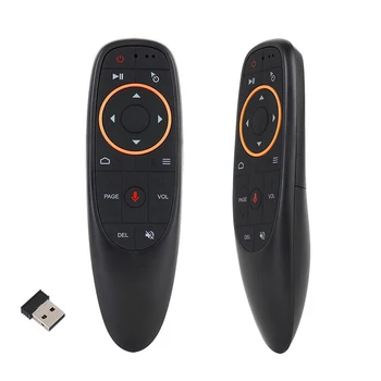 G10S Vzduchu Myši Hlas, Diaľkové Ovládanie 2.4 G Bezdrôtový Gyroskop, IČ Vzdelávania pre H96 MAX X88 PRO X96 MAX Android TV Box HK1 Hlas