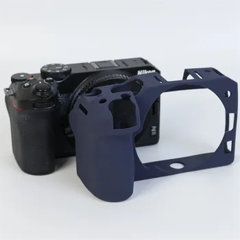 Pre Nikon Z30 Silikónové Brnenie Pokožky Prípade Telo Kryt Chránič Proti šmyku Textúra Dizajn Mirrorless Fotoaparátu Taška