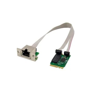 M. 2A+E RTL8111F Gigabitová Sieťová Karta, Jeden Port RJ45 Ethernet Sieťová Karta Priemyselný Počítač Sieť LAN Karty