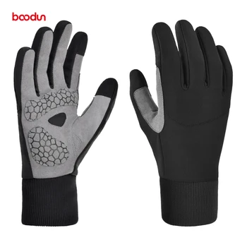 Boodun 2211450 Módne Otepľovanie Zimné plný prst cyklistické rukavice