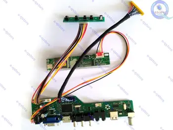 e-qstore:Recyklácia opätovné použitie LQ150X1LHC3 B Notebook Panel-LCD Lvds Kontrolór Vodič Invertor Dosky Monitora Držiak kompatibilný s HDMI VGA, AV