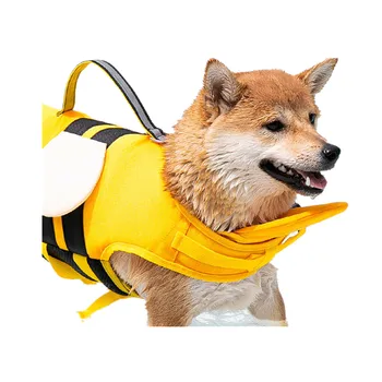 Šteňa Záchranu Plávanie používajte ochranné Oblečenie Vesta Plávanie Oblek XS-XL Vonkajšie Psa Plávať Psík Život Bunda Vesty pet oblečenie