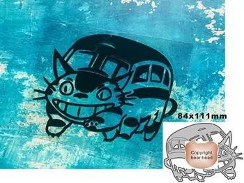 Nové Karikatúra Roztomilý Auto Tvarované Mačiatko Zápisník Papier Technológia A Vizitky Tlač Rezanie Kovov Formy Reliéfu Dekorácie Wi