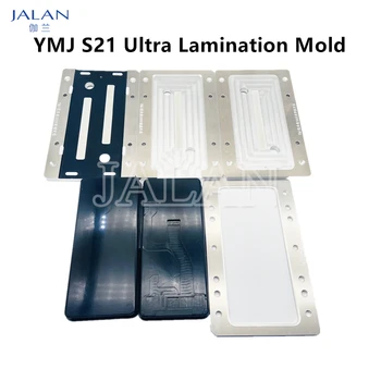 YMJ S22 Ultra Laminovanie Formy Pre Samsung S908U1 LCD Displej Opravy Displej Sklo OCA Laminácia Plesne Nastaviť