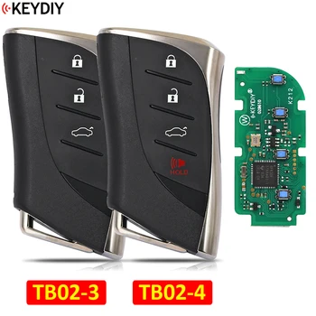 KEYDIY KD 8A Smart Univerzálne Diaľkové Tlačidlo TB02-3 TB02-4 TB02 FCC ID: 0440 3410 pre Lexus ES350 ES300H ES350H LS500 LS500H GS350