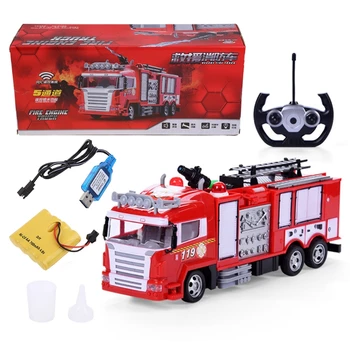 Novinka Požiaru Truck Auto pre Deti 6-8 pre Kreatívne prostriedok proti Nude Party Hra E65D