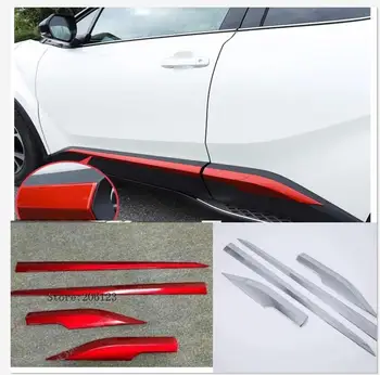 2016 2017 2018 2019 2020 pre Toyota C-H C H CHR Dvere Telo Strane Výbava Kryt Lišty ABS Chrome Auto Príslušenstvo Auto Styling