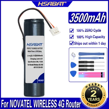 HSABAT Batéria 3500mAh pre NOVATEL WIRELESS 4G Router SA 2100 Tasman T1114 40115130-001 Hotspot Batérie