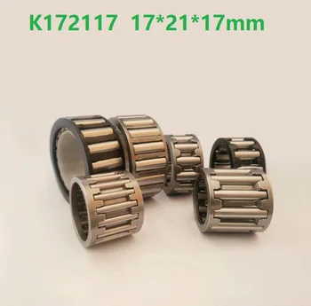 100ks K172117 K17X21X17 radiálne ihlové klietky a zostavy 17x21x17mm ihlové ložisko