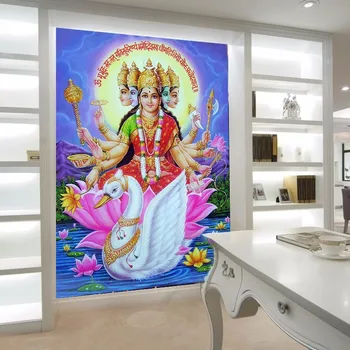 WELLYU 3D tapety na steny 3d Juhovýchodnej Ázii, Thajsku a Indii jogy Hinduistický boh sochy Budhu foto nástennú maľbu na stenu papier