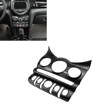 Auto Klimatizácia CD Panel Kryt Trim Rám vhodný Pre Mini Cooper F55 F56 F57 Hatchback 2014-2021