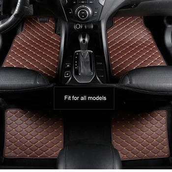 Vlastné auto podlahové rohože pre Chery Všetky Modely A3 A5 Tiggo Cowin Fulwin Riich E3 E5 QQ3 6 V5 Tiggo X1 Riich g5 auto styling rohože